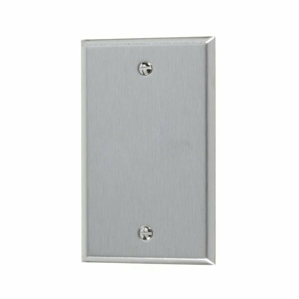 American Imaginations Rectangle Stainless Steel Electrical Plate Cover Stainless Steel AI-37058